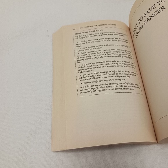 Food Your Miracle Medicine Book Jean Carper Health Nutrition Healing Self Help - Picture 7 of 9